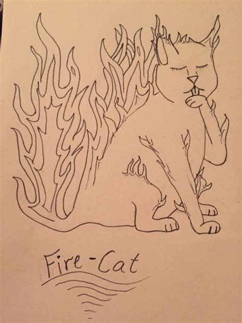 fire cat on Tumblr