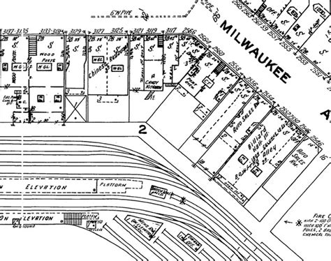 1921 map of market plaza site | clip of Sanborn fire insuran… | Flickr