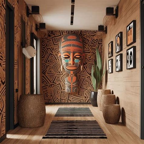 Pin by Aabbccdd on Decor African Theme | African decor living room, Modern african decor ...