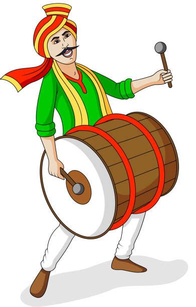 20+ Dhol Tasha Stock Illustrations, Royalty-Free Vector Graphics & Clip Art - iStock