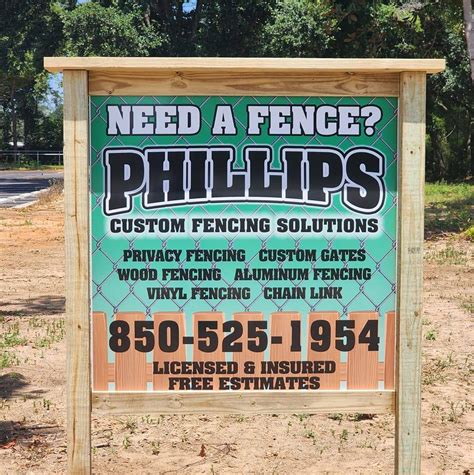 Phillips Fencing Solutions | Cantonment FL