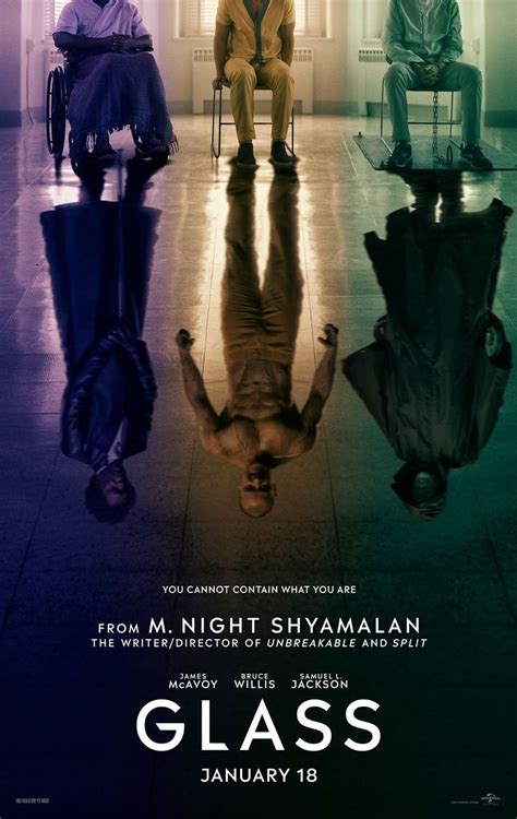 First 'Glass' Poster Teases Big Character Twists