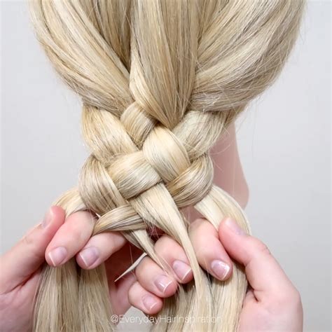 5 strand braid click here for the full tutorial – Artofit