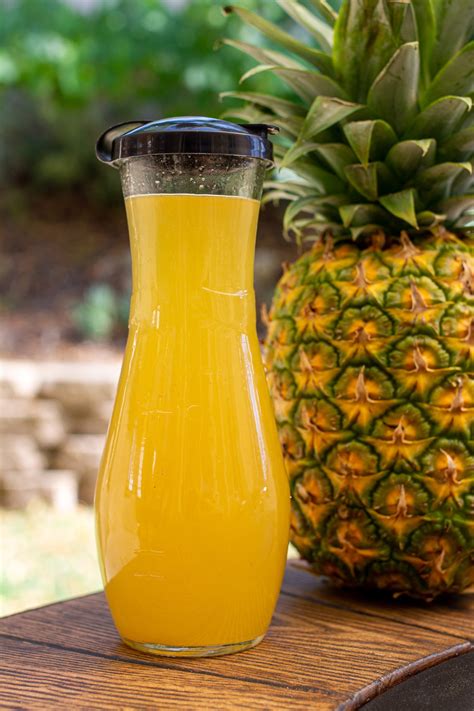 Pineapple Ginger Syrup (Only 3 Ingredients) | Natasha's Food Adventures