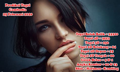 Prediksi Togel Cambodia 25 Februari 2020 - Master Togel