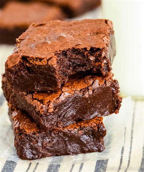 Fudgy Cocoa Powder Brownies Recipe - Creations by Kara