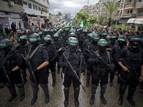 Israel-Palestine conflict: Hamas anniversary parade sees militants ...