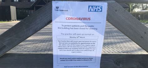 Coronavirus Kent: Headcorn Surgery closes as staff member self-isolates