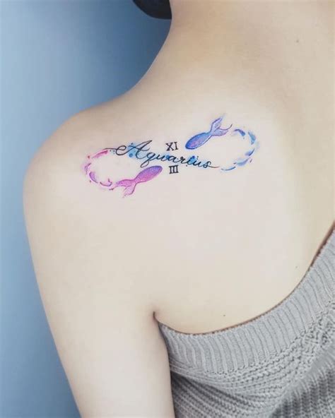 30 Aquarius Tattoo Designs: Symbolize Your Zodiac Energy