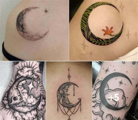 What Does a Crescent Moon Tattoo Mean? | TattooAdore