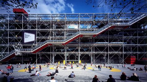 Centre Pompidou: high-tech architecture's "inside-out" landmark - Flipboard