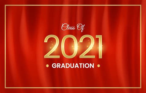 Realistic Red Curtains Graduation Photobooth Background 2525480 Vector ...