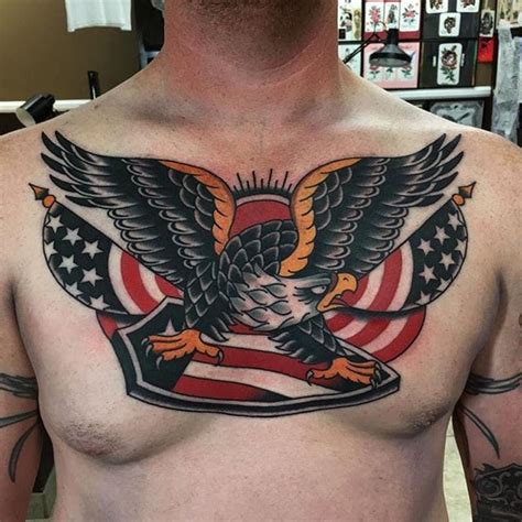 American Eagle Tattoo by Jacob Doney #americaneagle #eagle #eagletattoo ...