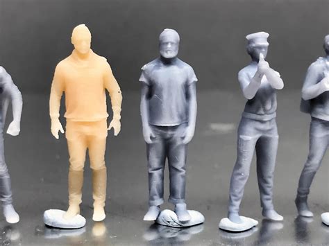 1:64 Scale Miniature People Resin / Unpainted Great for - Etsy