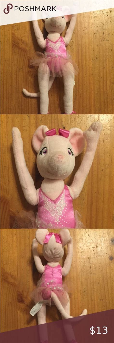 Angelina ballerina posable bendable Mouse plush | Angelina ballerina, Bendable, Plush