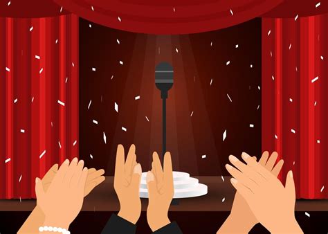 Hand Clapping at Performance Vector | Vectores gratis, Vector, Arte ...