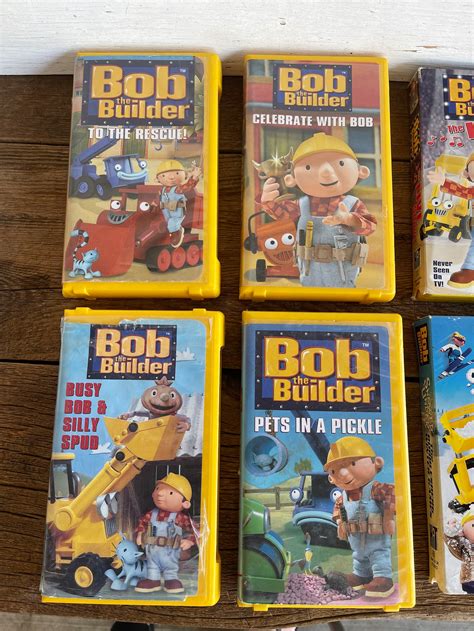 Vintage Bob the Builder VHS Movies // You Choose - Etsy