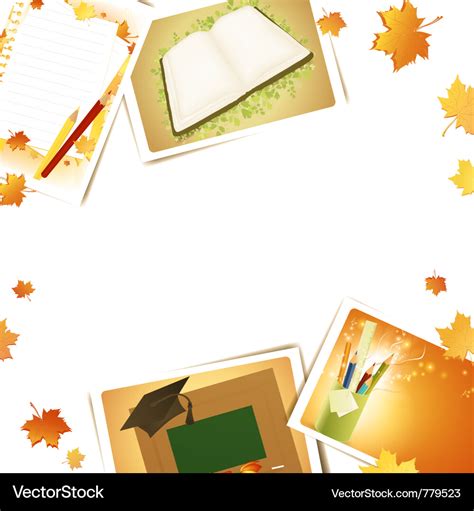 Education frame Royalty Free Vector Image - VectorStock