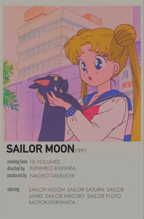 sailor moon minimalist poster | Minimalist film posterleri, Retro ...