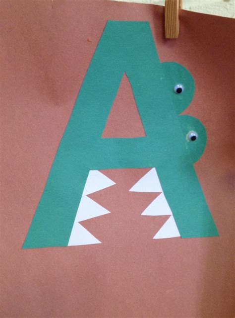 Printable Letter Crafts For Preschoolers With Images Alphabet - Riset