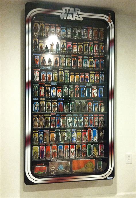 Star wars figures, Star wars room, Star wars action figures display