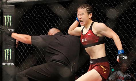 UFC fighters react to Zhang Weili’s dominant championship win