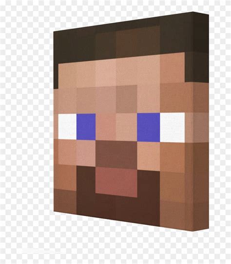 Minecraft Steve Head Pixel Art