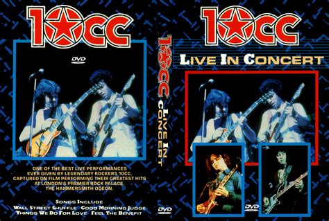 10CC - Live In Concert (1 PAL DVD-R disc)