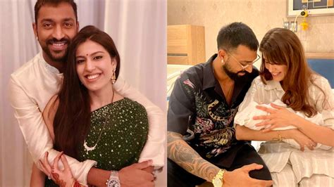 Cricketer Krunal Pandya, Wife Pankhuri Blessed with a Baby Boy, Reveals ...