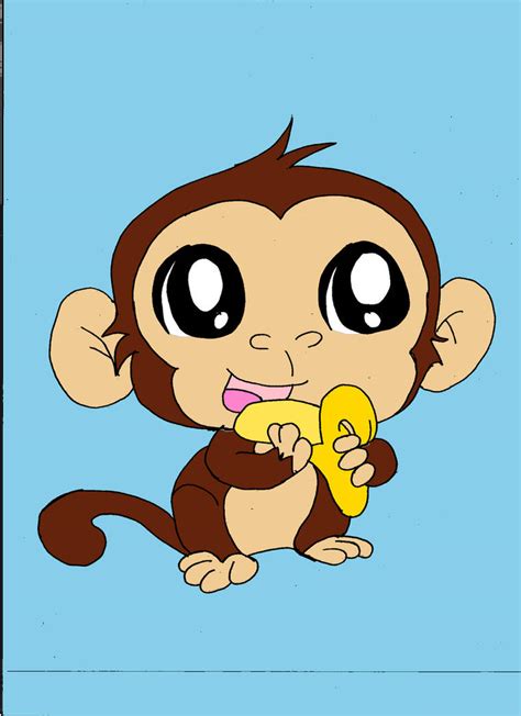 Cute Monkey by monkey-ninja148 on DeviantArt