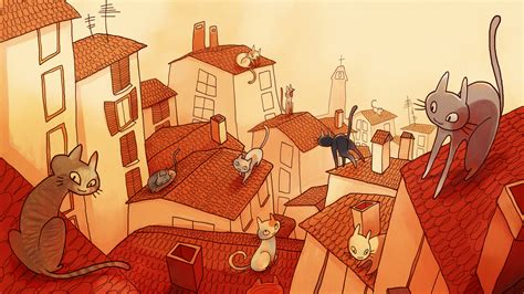 Cat city by metalparts on DeviantArt