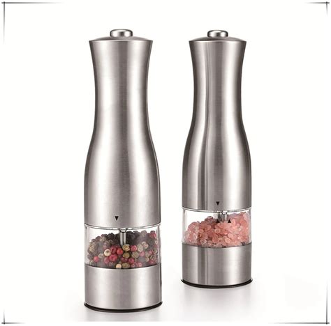 Electric Pepper Grinder Or Salt Grinder Mill,Battery Operated With ...