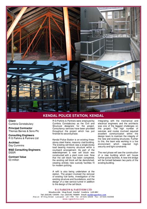 Kendal Police Station by R G Parkins & Partners Ltd - Issuu