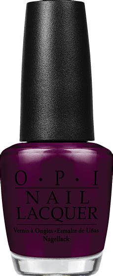 OPI Nail Lacquer - Black Cherry Chutney 0.5 oz - #NLI43 | Opi nails, Classic nails, Opi nail polish