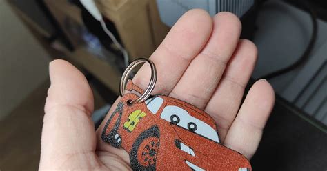Lightning McQueen from the Cars Keychain by WinterCZE | Download free STL model | Printables.com