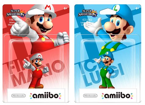 Fire Mario & Ice Luigi : amiibo