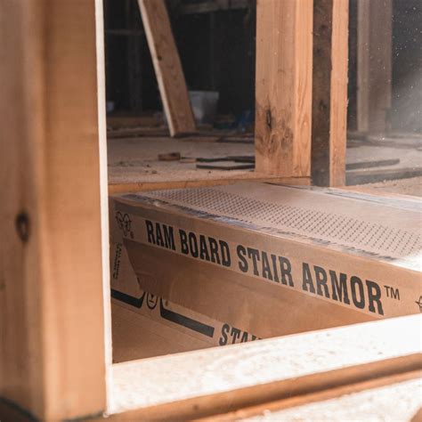 Ram Board Natural Stair Armor Treads - Pack of 6 | Insulation Superstore®