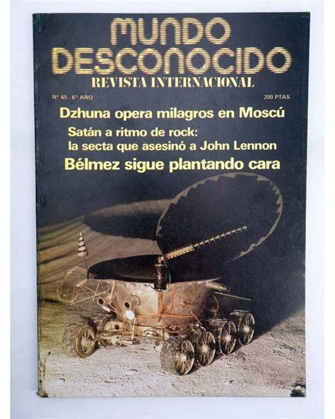 MUNDO DESCONOCIDO, REVISTA INTERNACIONAL 65 (Vvaa) ATE, 1981. Ensayo - Esoterismo - Libros Fugitivos