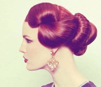 Found this love it! Gorgeous red | Hair styles, Up hairstyles, Hair art