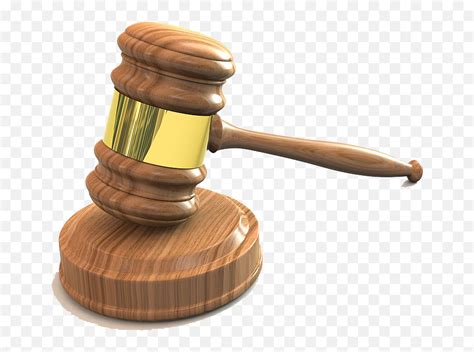 3d Png Judges Gavel - Gavel Png Emoji,Gavel Emoji - free transparent ...