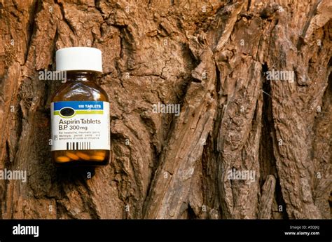 Willow Bark And Aspirin Stock Photo - Alamy