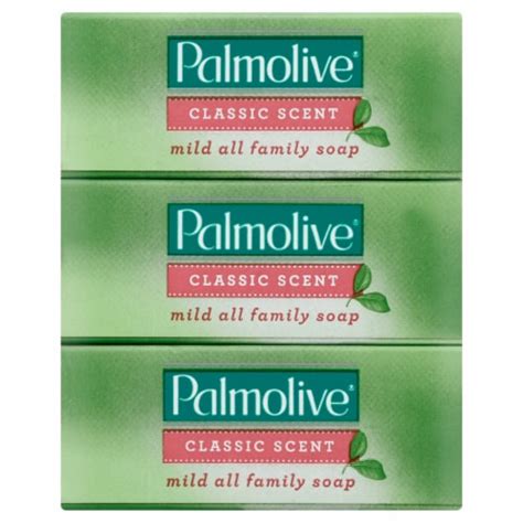 Palmolive Classic Scent Bar Soap 3 Pack, 3 ct / 3.2 oz - Food 4 Less