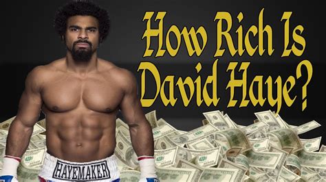 How Rich Is David Haye? Net Worth 2017 - YouTube