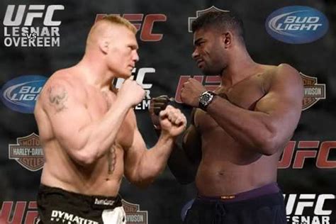 Brock Lesnar Vs Alistair Overeem Full Fight