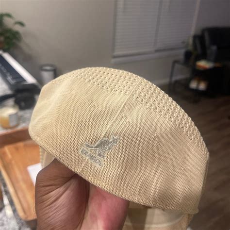 Very clean Beige Kangol hat. Great Conditon. Perfect... - Depop