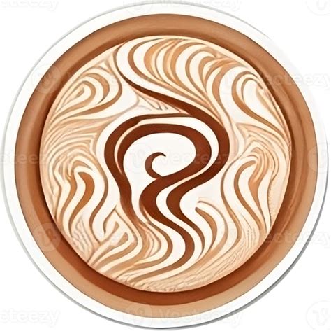 Pouring Inspiration The Magic of Coffee Latte Art AI generative 27509753 PNG