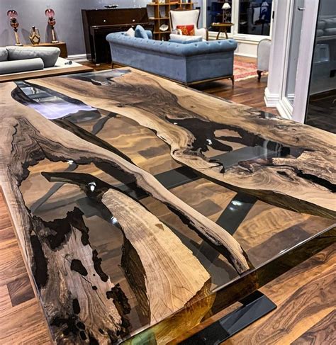 Epoxy table | Wood table design, Resin table top, Wood resin table