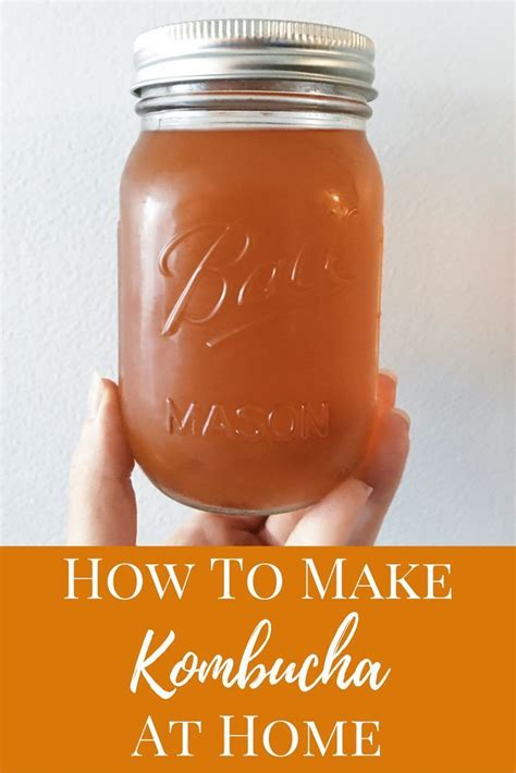 How To Make Kombucha At Home - Erin's Inside Job | Kombucha how to make ...