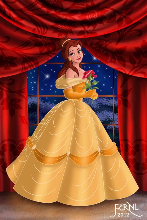 BELLE by FERNL on DeviantArt | Belle disney, Disney princess drawings ...