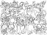 Coloring Pages Mario 3d World  Home sketch template